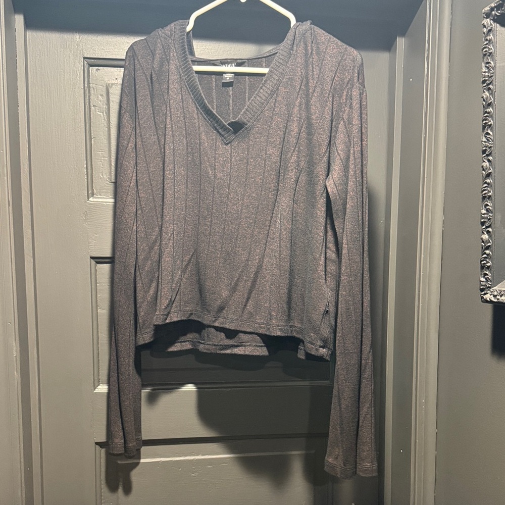 Athleta V-Neck Long Sleeve Top